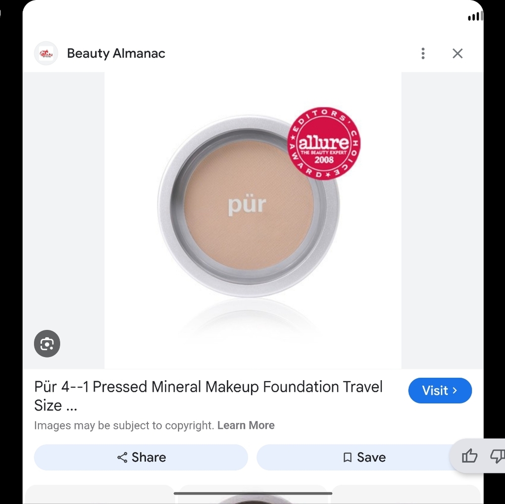 Pür Pressed Mineral Powder Compact - Beige